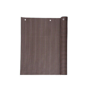 Bel&aacute;t&aacute;sg&aacute;tl&oacute; Polyratan 77, erk&eacute;lyre, ker&iacute;t&eacute;sre 0,9x3 m, UV, 800 g/m2, barna-fekete