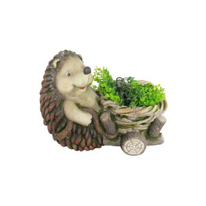 Kerti dekor ker&aacute;mia &uuml;lő S&uuml;ni Gecco 38x21x28 cm ST