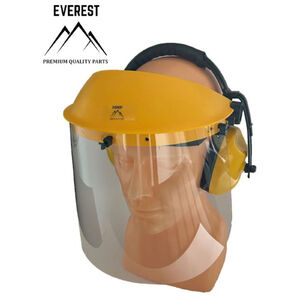 ARCVÉDŐ PAJZS, PLEXI HALLÁSVÉDŐVEL