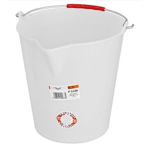 V&ouml;d&ouml;r műanyag f&eacute;mf&uuml;lű 12 Lit. feh&eacute;r &Eacute;lelmiszer Minős&eacute;g ST