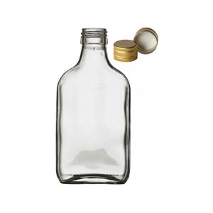 Konyakos &uuml;veg  2 dl csavarz&aacute;ras tetővel kompletten