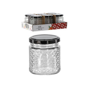 Konzerv&uuml;veg &uuml;veg 160ML  tetővel krist&aacute;ly mint&aacute;s CH