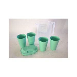 Kancs&oacute; műa. + 4 poh&aacute;r műa. Limo k&eacute;k,z&ouml;ld