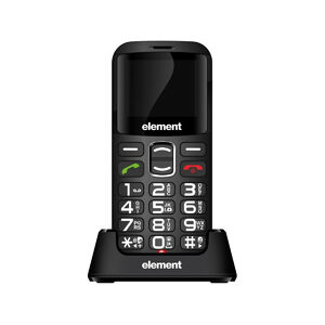 &bull; Mobiltelefon időseknek &bull; Kijelző m&eacute;ret: 1,77" TFT &bull; Felbont&aacute;s: 160 &times; 128 &bull; Chipk&eacute;szlet: CPU: MTK6261M &bull; Mem&oacute;ria: RAM: 32 MB / ROM: 24 MB &bull; Micro SDHC k&aacute;rtya-ny&iacute;l&aacute;s (ak&aacute;r 32 GB) &bull; F&eacute;nyk&eacute;pezőg&eacute;p: H&aacute;ts&oacute;: 0,08 Mpx (VGA) &bull; Du&aacute;lis GSM 850/900/1800/1900 MHz &bull; Be&eacute;p&iacute;tett FM tuner &bull; ElemL&aacute;mpa &bull; Rezgő cseng&eacute;s &bull; Zenelej&aacute;tsz&oacute;, f&eacute;nyk&eacute;p b&ouml;ng&eacute;sző &bull; Billentyűz&aacute;r, SOS seg&eacute;lyh&iacute;v&oacute; gomb &bull; Napt&aacute;r, &eacute;bresztő&oacute;ra, f&aacute;jlkezelő, sz&aacute;mol&oacute;g&eacute;p &bull; Micro USB fejhallgat&oacute; csatlakoz&oacute; &bull; Micro USB 2.0 &bull; Akkumul&aacute;tor: Li-Ion 600 mAh &bull; M&eacute;retek: 116 x 52 x 13 mm &bull; T&ouml;meg: 73 g &bull; Kieg&eacute;sz&iacute;tők: t&ouml;ltőadapter-k&aacute;bel, haszn&aacute;lati &uacute;tmutat&oacute;, dokkol&oacute;- &eacute;s t&ouml;ltő&aacute;llom&aacute;s