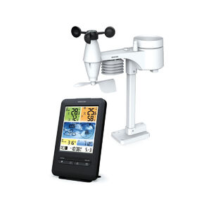 &bull; Professzion&aacute;lis meteorol&oacute;giai &aacute;llom&aacute;s &bull; 5,4" (13,8 cm) k&eacute;p&aacute;tl&oacute;j&uacute; kijelző LCD &bull; WiFi, Firmware friss&iacute;t&eacute;s t&aacute;mogat&aacute;sa &bull; A &bdquo;Weather Underground" &eacute;s &bdquo;Weathercloud" glob&aacute;lis meteorol&oacute;giai platformok t&aacute;mogat&aacute;sa &bull; A helyi meteorol&oacute;giai &aacute;llom&aacute;sok adatainak k&ouml;zz&eacute;t&eacute;tele nyilv&aacute;nos meteorol&oacute;giai platformokon &bull; Intelligens eszk&ouml;z t&aacute;mogat&aacute;s, online adathozz&aacute;f&eacute;r&eacute;s &eacute;s előzm&eacute;nyek &bull; A l&aacute;t&oacute;sz&ouml;g be&aacute;ll&iacute;t&aacute;s&aacute;hoz &aacute;ll&iacute;tsa be az LCD-kijelző kontrasztj&aacute;t &bull; A l&eacute;gnyom&aacute;s &eacute;s a levegő hőm&eacute;rs&eacute;klet&eacute;nek v&aacute;ltoz&aacute;s&aacute;n alapul&oacute; 12 ~ 24 &oacute;r&aacute;s előrejelz&eacute;s &bull; Időj&aacute;r&aacute;s előrejelz&eacute;si ikonok (napos, enyh&eacute;n felhős, felhős, esős, viharos, havas) &bull; Belső hőm&eacute;rs&eacute;klet &eacute;s p&aacute;ratartalom m&eacute;r&eacute;se &bull; K&uuml;lső hőm&eacute;rs&eacute;klet &eacute;s p&aacute;ratartalom m&eacute;r&eacute;se &bull; Barometrikus nyom&aacute;s relat&iacute;v &eacute;s abszol&uacute;t &eacute;rt&eacute;kben (hPa, inHg, mmHg) &bull; Belső hőm&eacute;rs&eacute;klet m&eacute;r&eacute;si tartom&aacute;ny: -5 - +50&deg;C &bull; K&uuml;lső hőm&eacute;rs&eacute;klet m&eacute;r&eacute;si tartom&aacute;ny: -40&deg;C - +60&deg;C &bull; Belső p&aacute;ratartalom tartom&aacute;ny: 20% - 90% RH &bull; K&uuml;lső p&aacute;ratartalom tartom&aacute;ny: 1% - 99% RH &bull; Időj&aacute;r&aacute;s index k&uuml;lső "&Eacute;rz&eacute;kszervi hőm&eacute;rs&eacute;klet", T&eacute;nylegeshőm&eacute;rs&eacute;klet, Harmatpont &eacute;s Hőm&eacute;rs&eacute;kleti index &bull; Max./min. ment&eacute;s a mem&oacute;ri&aacute;ba idő-d&aacute;tumb&eacute;lyegzővel &bull; &Oacute;r&aacute;nk&eacute;nti ment&eacute;s az elm&uacute;lt 24 &oacute;r&aacute;ra vonatkoz&oacute;lag &bull; Magas/Alacsony figyelmeztet&eacute;s be&aacute;ll&iacute;t&aacute;sa (k&uuml;lső/belső hőm&eacute;rs&eacute;klet &eacute;s p&aacute;ratartalom, sz&eacute;lerőss&eacute;g &eacute;s csapad&eacute;k) &bull; A kijelző villog, hogy felh&iacute;vja a figyelmet a Magas/Alacsony figyelmeztet&eacute;sre &bull; Az idő, a napt&aacute;r, a h&eacute;tk&ouml;znap &eacute;s a holdf&aacute;zis megjelen&iacute;t&eacute;se &bull; Figyelmeztet&eacute;s jegesed&eacute;sre &eacute;s k&eacute;nyelmi szint &bull; Sz&eacute;ll&ouml;k&eacute;s vagy &aacute;tlagos sz&eacute;lerőss&eacute;g (mph, m/s, km/h, csom&oacute;) &bull; Val&oacute;s idejű &eacute;s uralkod&oacute; sz&eacute;lir&aacute;ny &bull; A csapad&eacute;k m&eacute;r&eacute;se az eső napi, heti, havi mennyis&eacute;g&eacute;nek seg&iacute;ts&eacute;g&eacute;vel (mm/in) &bull; Automatikus idő &eacute;s d&aacute;tum be&aacute;ll&iacute;t&aacute;s WiFi-n kereszt&uuml;l (k&eacute;zi be&aacute;ll&iacute;t&aacute;si lehetős&eacute;g) &bull; D&aacute;tum &eacute;s a h&eacute;t napja (a h&eacute;t napja 7 nyelven: EN/IT/ES/DE/FR/NL/RU) &bull; &deg;C / &deg;F fokokban megjelen&iacute;tett hőm&eacute;rs&eacute;klet &bull; 3 szintű f&eacute;nyerő: Magas/Alacsony/Automatikus f&eacute;nyerő &bull; Napelem a h&aacute;tt&eacute;rvil&aacute;g&iacute;t&aacute;s f&eacute;nyerej&eacute;nek automatikus be&aacute;ll&iacute;t&aacute;s&aacute;hoz &bull; Asztalra vagy falra szerelhető &bull; Az 5 az 1-ben &eacute;rz&eacute;kelő a csomagr&eacute;sze: Sz&eacute;lerőss&eacute;g, sz&eacute;lir&aacute;ny, csapad&eacute;k, hőm&eacute;rs&eacute;klet, p&aacute;ratartalom &bull; Nagy &aacute;tviteli t&aacute;vols&aacute;g a főegys&eacute;g &eacute;s az &eacute;rz&eacute;kelő k&ouml;z&ouml;tt - ak&aacute;r 150 m (ny&iacute;lt terepen) &bull; Ak&aacute;r 7 vezet&eacute;k n&eacute;lk&uuml;li &eacute;rz&eacute;kelő (SWS TH8600-9898-12500-16600 - &eacute;rz&eacute;kelők nem tartoznak a csomaghoz) t&aacute;mogat&aacute;sa &bull; Időj&aacute;r&aacute;si adatok kalibr&aacute;l&aacute;sa (a felhaszn&aacute;l&oacute;i fel&uuml;let be&aacute;ll&iacute;t&aacute;sain kereszt&uuml;l) &bull; Vezet&eacute;k n&eacute;lk&uuml;li 5 az 1-ben &eacute;rz&eacute;kelő - A főegys&eacute;g frekvenci&aacute;ja: 868 MHz &bull; A főegys&eacute;g t&aacute;padaptere: DC (egyen&aacute;ram) 5 V/1000 mA (a csomag r&eacute;sze) &bull; A főegys&eacute;g tartal&eacute;keleme: 1 x CR-2032 3 V (a csomag r&eacute;sze) &bull; Elemek az &eacute;rz&eacute;kelő t&aacute;pell&aacute;t&aacute;s&aacute;ra: AA m&eacute;retű 3 x 1,5 V (az elemek nem a csomag r&eacute;szei - l&iacute;tiumelemeket javaslunk) &bull; WiFi standard: 802.11 b/g/n, WiFi műk&ouml;d&eacute;si frekvencia: 2,4 GHz &bull; A főegys&eacute;g m&eacute;retei: (sz&eacute;less&eacute;g / magass&aacute;g / m&eacute;lys&eacute;g) 118 x 192,5 x 21 mm &bull; Az 5 az 1-ben vezet&eacute;k n&eacute;lk&uuml;li &eacute;rz&eacute;kelő m&eacute;retei: (sz&eacute;less&eacute;g / magass&aacute;g / m&eacute;lys&eacute;g) 343,5 x 393,5 x 136 mm &bull; A főegys&eacute;g t&ouml;mege: 265 g (elemmel egy&uuml;tt, adapter n&eacute;lk&uuml;l) &bull; Az 5 az 1-ben vezet&eacute;k n&eacute;lk&uuml;li &eacute;rz&eacute;kelőt&ouml;mege: 754 g (elemekkel egy&uuml;tt)