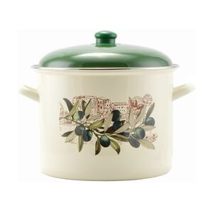 Zom&aacute;nc faz&eacute;k+fedő 24cm-es 8,6L-es oliva Savasan