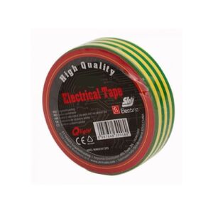 Szigetelőszalag SKY 0,13mmx19mmx10m z&ouml;ld/s&aacute;rga