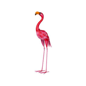 Kerti dekor&aacute;ci&oacute; Mecco 8299, Flaming&oacute;, 65 cm, pl&eacute;h