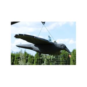 Mad&aacute;rriaszt&oacute; varj&uacute; kit&aacute;rt sz&aacute;rny&uacute; műanyag  44*80*12 cm CH