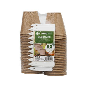 Tőzegcser&eacute;p 50 db (8,5 cm) + jelt&aacute;bla 30 db ST