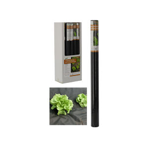 Gyomn&ouml;v&eacute;nyes agrotext&iacute;lia - fekete, 50g/m2. Erős, tart&oacute;s &eacute;s UV-&aacute;ll&oacute;, PP műanyagb&oacute;l k&eacute;sz&uuml;lt. Tulajdons&aacute;gainak k&ouml;sz&ouml;nhetően sz&eacute;les k&ouml;rben haszn&aacute;lj&aacute;k kert&eacute;szetekben, faiskol&aacute;kban &eacute;s mezőgazdas&aacute;gban talajtakar&aacute;sra. - megakad&aacute;lyozza a gyomok n&ouml;veked&eacute;s&eacute;t - fenntartja a talaj megfelelő nedvess&eacute;gtartalm&aacute;t &eacute;s hőm&eacute;rs&eacute;klet&eacute;t - kedvező felt&eacute;teleket teremt a n&ouml;v&eacute;nyek sz&aacute;m&aacute;ra, ami jobb term&eacute;sminős&eacute;get eredm&eacute;nyez