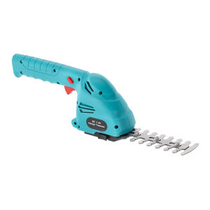 Ezek a modern 2 az 1-ben kerti oll&oacute;k megb&iacute;zhat&oacute; eszk&ouml;z&ouml;k minden kert&eacute;szkedő sz&aacute;m&aacute;ra! ?? A k&eacute;t cser&eacute;lhető peng&eacute;nek &ndash; egy sz&eacute;lesnek &eacute;s egy hossz&uacute;nak &ndash; k&ouml;sz&ouml;nhetően k&ouml;nnyed&eacute;n ny&iacute;rhatod vele a gyepet &eacute;s a bokrokat is. A kompakt kialak&iacute;t&aacute;s &eacute;s az ergonomikus foganty&uacute; maxim&aacute;lis k&eacute;nyelmet garant&aacute;l m&eacute;g hosszabb haszn&aacute;lat sor&aacute;n is. Egy 2000 mAh-s akkumul&aacute;torral műk&ouml;dnek, erős, kef&eacute;s motorral &eacute;s ac&eacute;l peng&eacute;kkel vannak felszerelve, &iacute;gy prec&iacute;z &eacute;s sima v&aacute;g&aacute;st biztos&iacute;tanak. T&ouml;k&eacute;letesek szakemberek &eacute;s amatőr&ouml;k sz&aacute;m&aacute;ra, akik &eacute;rt&eacute;kelik a minős&eacute;get &eacute;s a k&eacute;nyelmet. ???? Főbb jellemzők &eacute;s előny&ouml;k: ?? 2 az 1-ben &ndash; Cser&eacute;lhető peng&eacute;k fű &eacute;s bokrok v&aacute;g&aacute;s&aacute;hoz ?? 390 Sz&eacute;nkef&eacute;s motor &ndash; Erőteljes &eacute;s megb&iacute;zhat&oacute; műk&ouml;d&eacute;s ??? K&ouml;nnyű &eacute;s ergonomikus kialak&iacute;t&aacute;s &ndash; K&eacute;nyelmes, f&aacute;radts&aacute;gmentes munka ?? Műszaki adatok &eacute;s specifik&aacute;ci&oacute;k: Fesz&uuml;lts&eacute;g: 7,4 V Motor: 390 Sz&eacute;nkef&eacute;s motor Teljes&iacute;tm&eacute;ny: 260 W Forg&aacute;si sebess&eacute;g: 1350 fordulat/perc Sz&eacute;les penge: 13 &times; 6 &times; 0,1 cm Hossz&uacute; penge: 22,7 &times; 6 &times; 0,1 cm Max. v&aacute;g&aacute;si sz&eacute;less&eacute;g: 8,2 cm Max. v&aacute;g&aacute;si hossz: 15 cm K&eacute;sz&uuml;l&eacute;k m&eacute;retei: 28 &times; 6,5 &times; 12 cm Akkumul&aacute;tor: 2000 mAh