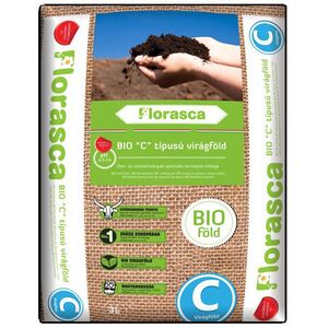 Vir&aacute;gf&ouml;ld &rdquo;C&rdquo; l&uacute;gos,d&iacute;sz &eacute;s szoban&ouml;v&eacute;nyekhez BIO  3 Liter Flora (400/raklap)