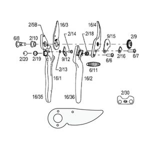 V&aacute;g&oacute;penge p&oacute;tpenge FELCO 16, 17