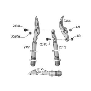 V&aacute;g&oacute;penge p&oacute;tpenge karral FELCO 231