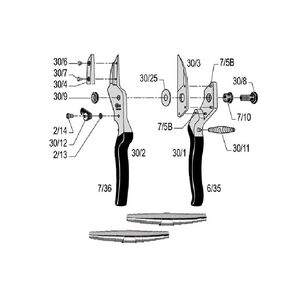 Rug&oacute; szett FELCO 30,31 - 2db