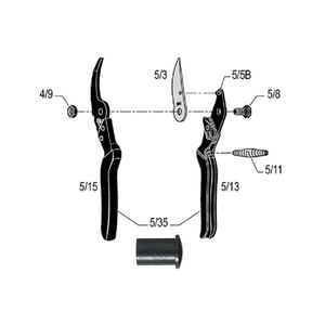 Szegecs FELCO 5 - 10 db/csomag