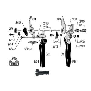 Csavar FELCO 6,11,12,100 - 10 db/csomag