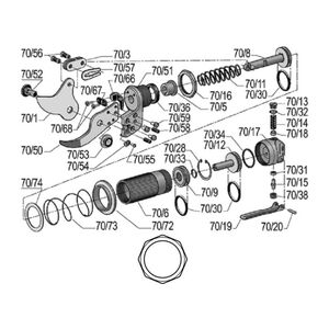 Al&aacute;t&eacute;t nyolcsz&ouml;gletű pneumatic FELCO 70