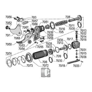 Szelep pneumatic FELCO 70