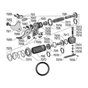 O-gyűrű pneumatic FELCO 70