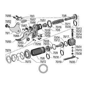 O-gyűrű pneumatic FELCO 70