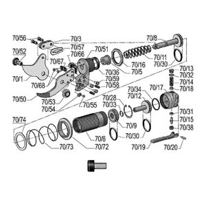 Csavar pneumatic FELCO 70,73,74,79