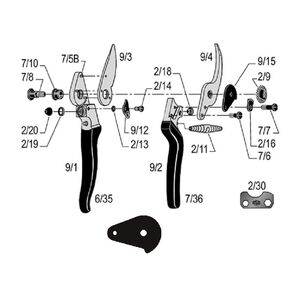 Al&aacute;t&eacute;t  FELCO 9,10 - 5 db/csomag