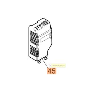 L&eacute;gszűrő levegőszűrő fed&eacute;l 730,735,740