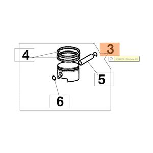 Dugatty&uacute; komplett 40 mm - 740, Sparta 40