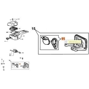 L&eacute;gszűrő levegőszűrő k&ouml;ny&ouml;k szett   970 fűr&eacute;sz EFCO