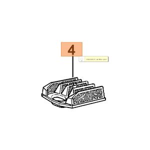 L&eacute;gszűrő levegőszűrő neylon 956, 962, 965, GS 630, MTL 85 - 097000044