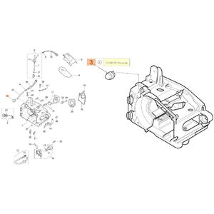 Szivat&oacute; gomb  925, 937, 941C, 410C,  BC 380- 420, 947, 952, GS 520, GSH 400, GSH 510, GSH 560
