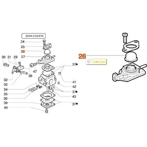Szivat&oacute; gomb 727,730,733,735,740,Sparta 40