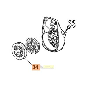 K&ouml;t&eacute;lt&aacute;rcsa MTL 50, MTL 51, SA 18, SC 33, S50 motor