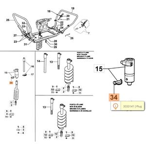 Kapa csap szeg,  f&ouml;ldf&uacute;r&oacute; csap szeg MTL 81, MTL 85