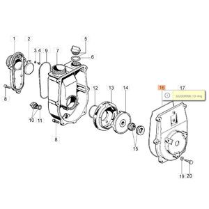 H&aacute;zt&ouml;m&iacute;t&eacute;s, O gyűrű FS45 TL /  SA45 TL