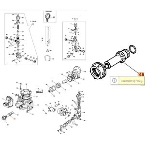 Cső,  sz&iacute;v&oacute;cső `46` - C19/20