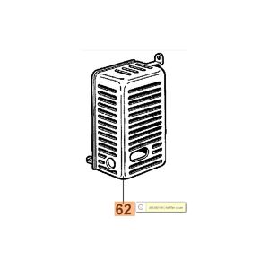 Kipufog&oacute; v&eacute;dő r&aacute;cs AM 180, 190 - 365200199