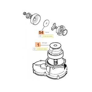 Kuplung al&aacute;t&eacute;t 947, 952, GS 520, 956, 962, 965