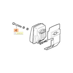 Kipufog&oacute; csavar  Sp&aacute;rta 42,BCH 500,