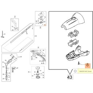 Csavar pl. Multi Mate &aacute;gv&aacute;g&oacute; adapterhez