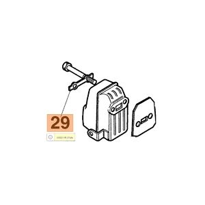 Kipufog&oacute; csavar tart&oacute; lemez