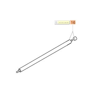 Meghajt&oacute; cső alum&iacute;nium, &uuml;res 740  ( &aacute;tm. 28 mm) - RENDEL&Eacute;SRE