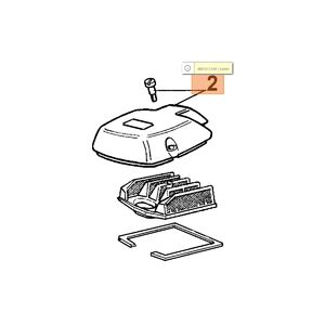 L&eacute;gszűrő levegőszűrő fed&eacute;l 956,962,965 HD