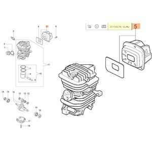 Kipufog&oacute; dob 937, 941C-CX,GS 35,GS37,GS 41,GS 44, GS 45, GSH 40,