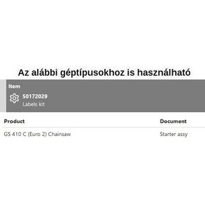 Matrica szett 410 C,