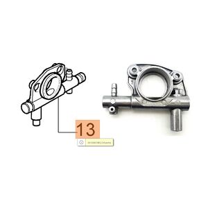 Olajpumpa komplett .325+3/8 oszt&aacute;s&uacute; 937,941C-CX,GS370,410, 947,952,GS520 f&eacute;m (50170051AR helyett)