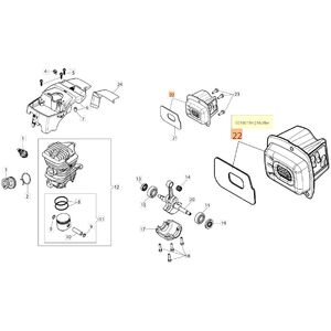 Kipufog&oacute; GS 371, GS 411, GS 451