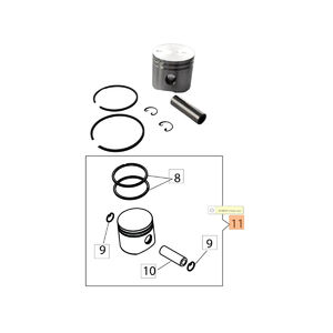 Dugatty&uacute; komplett 38 mm - GS 37, GS 371